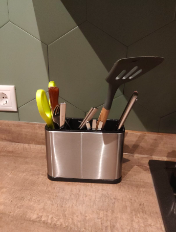 Customer photo - premium steel finish